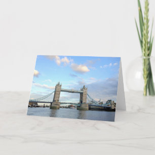 Tower Bridge-London Holiday Card