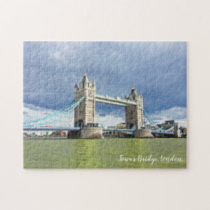 Tower Bridge, London Landscape Photograph Jigsaw Puzzle