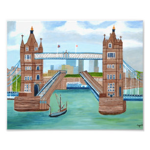 Tower Bridge London Photo Enlargement Print