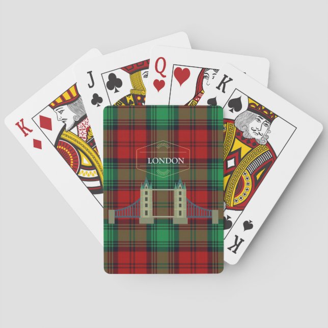 Tower Bridge London. Playing Cards (Back)