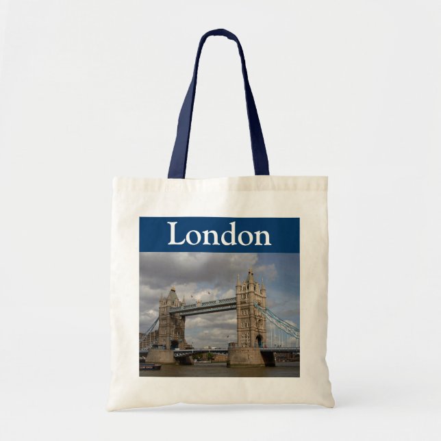 Tower Bridge, London Tote Bag (Front)
