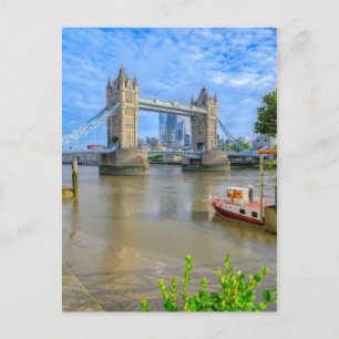 Tower Bridge, London UK Postcard