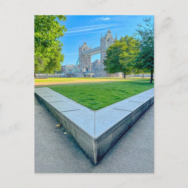 Tower Bridge, London UK Postcard (Front)