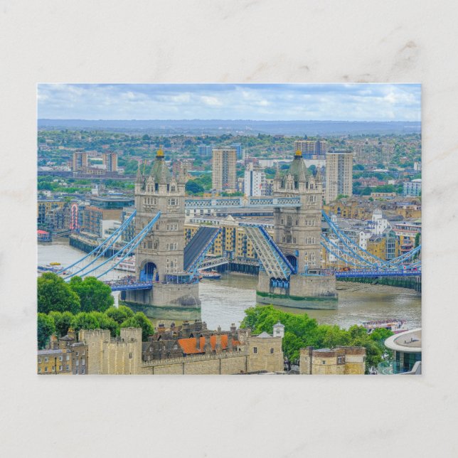 Tower Bridge London UK Postcard (Front)