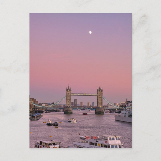 Tower Bridge London UK Postcard (Front)