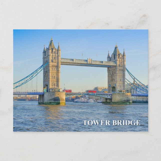 Tower Bridge London UK Postcard (Front)