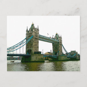 Tower Bridge, London, UK Postcard