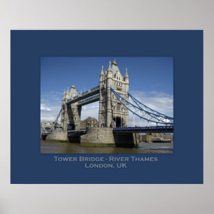 Tower Bridge, London, UK Poster