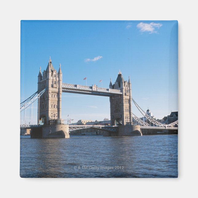 Tower Bridge on the Thames River Magnet (Front)