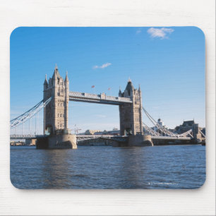 Tower Bridge on the Thames River Mouse Pad