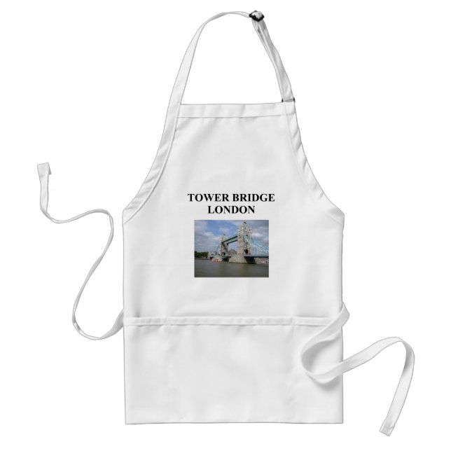 tower bridge ;ondon england standard apron (Front)