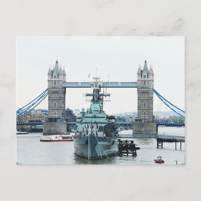 Tower Bridge Postcard (Front)