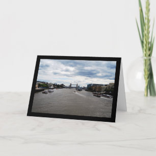 Tower Bridge & River Thames Landscape Card