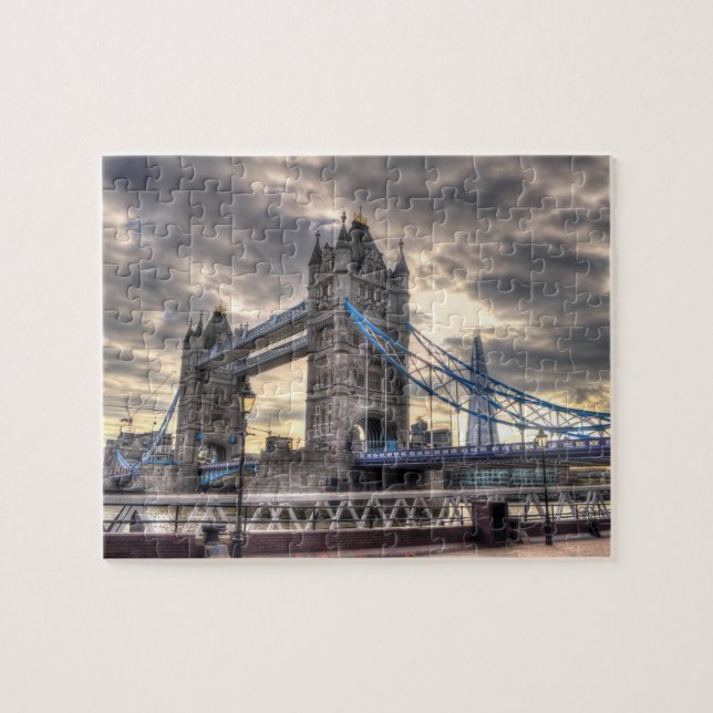Tower Bridge & The Shard, London, England Jigsaw Puzzle (Horizontal)
