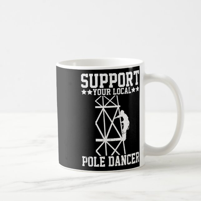 Tower Climber _4  Coffee Mug (Right)