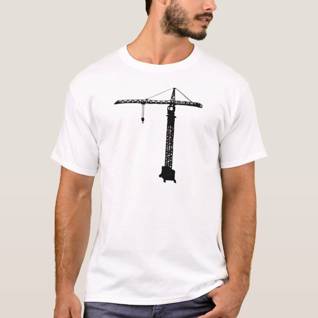 tower crane grue T-Shirt (Front)