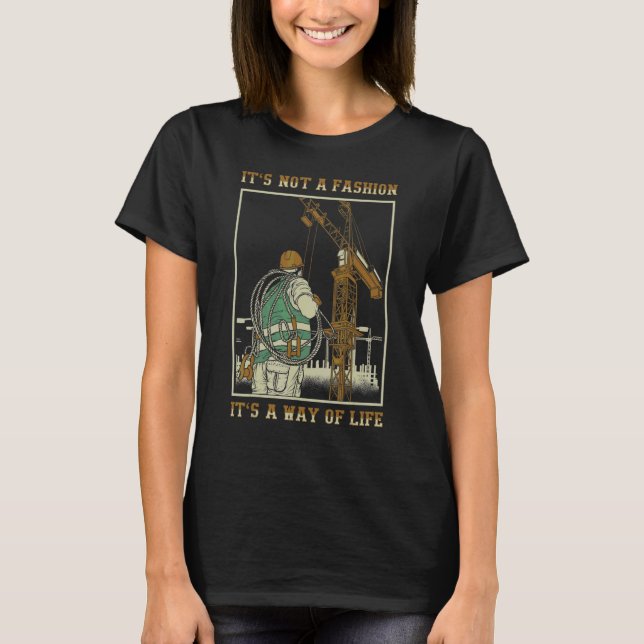 Tower Crane Operator Essential T-Shirt (Front)