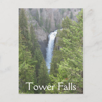 Tower Falls Postcard
