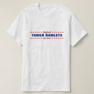 TOWER HAMLETS - My Home - England; Hearts T-Shirt
