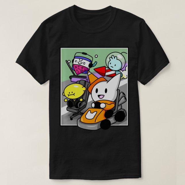 Tower Heroes - Racing Heroes Sweatshirt T-Shirt (Design Front)