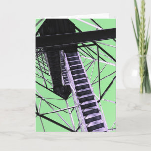 tower in eureka springs holiday card