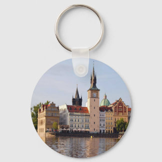 Tower in Prague Key Ring