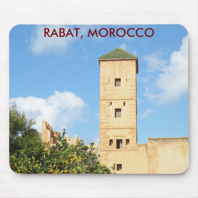 Tower in Rabat, Morocco Mouse Pad (Front)