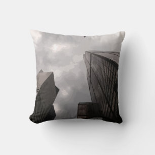 Tower in the city. cushion