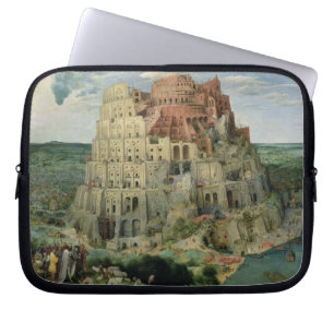 Tower of Babel, 1563 (oil on panel) Laptop Sleeve