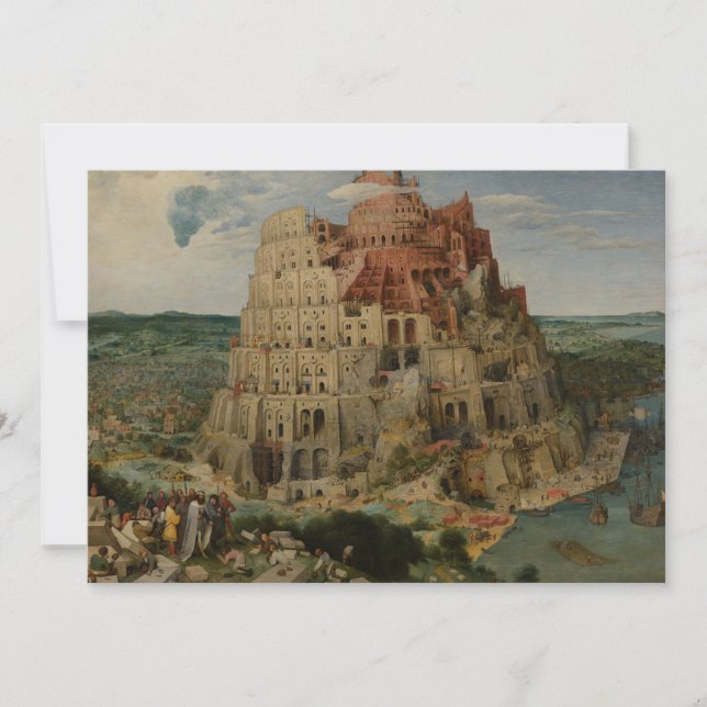 Tower of Babel by Peter Bruegel the Elder (Front)