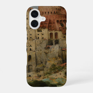 Tower of Babel by Peter Bruegel the Elder iPhone 16 Case