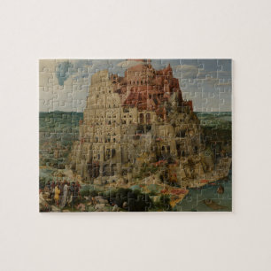 Tower of Babel by Peter Bruegel the Elder Jigsaw Puzzle