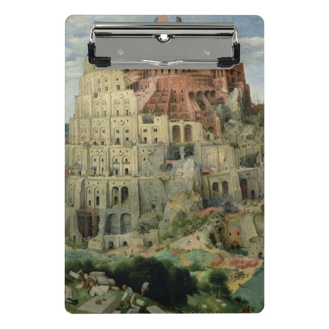 Tower of Babel Mini Clipboard (Front)