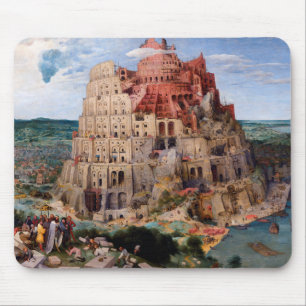 Tower of Babel, Pieter Bruegel the Elder, 1563 Mouse Pad