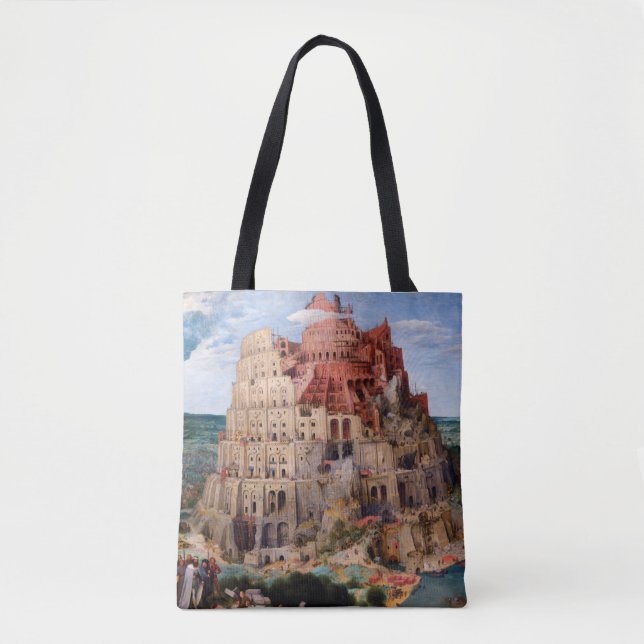Tower of Babel, Pieter Bruegel the Elder, 1563 Tote Bag (Front)