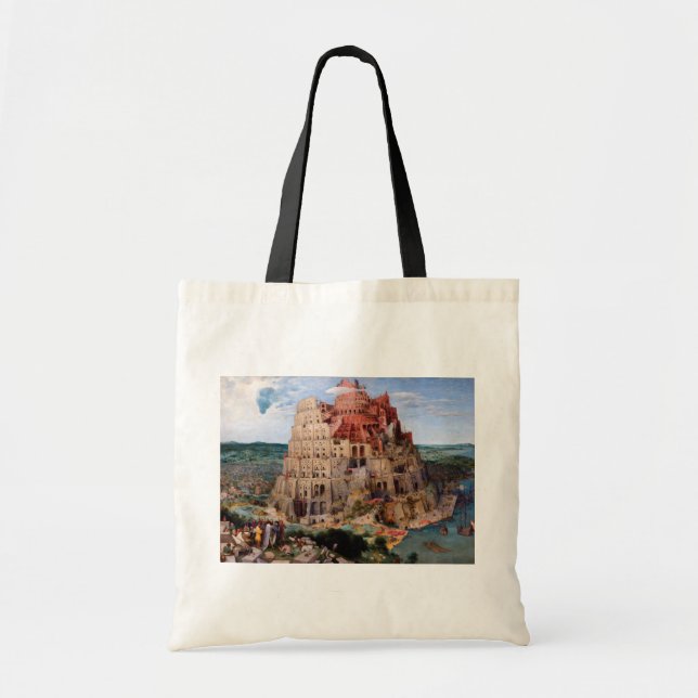 Tower of Babel, Pieter Bruegel the Elder, 1563 Tote Bag (Front)