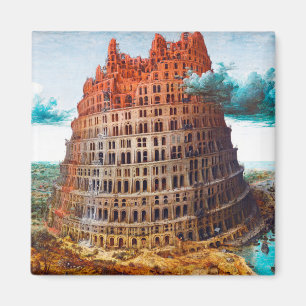 Tower of Babel, Pieter Bruegel the Elder Magnet