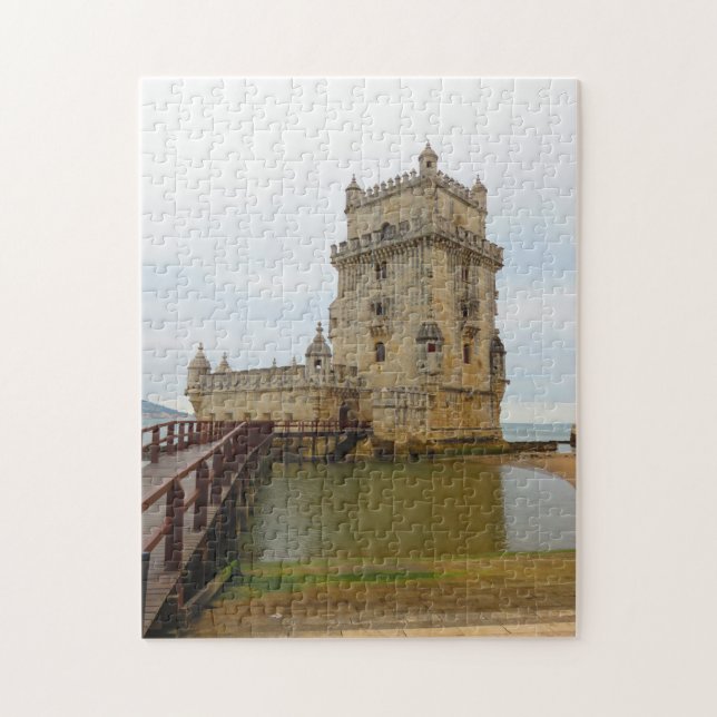 Tower of Bélem, Lisbon, Portugal Jigsaw Puzzle (Vertical)