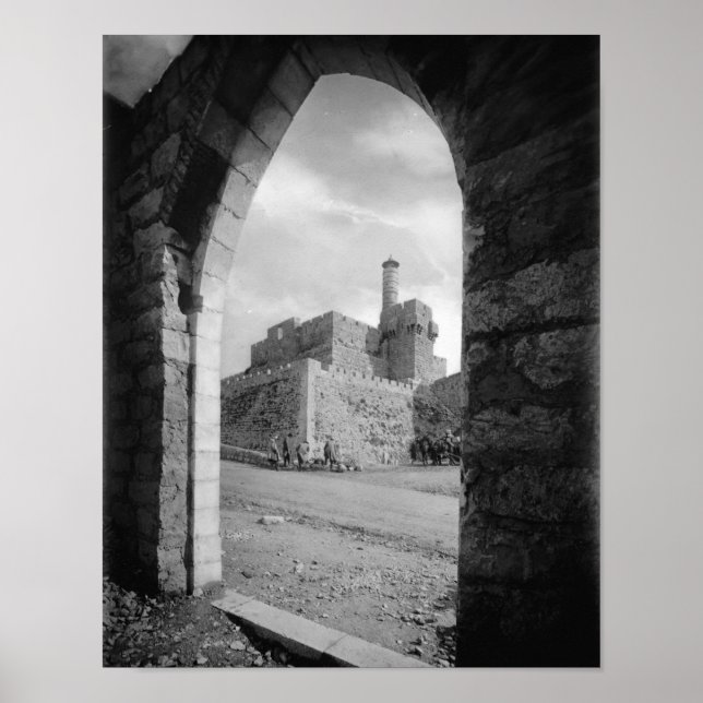 Tower of David In Jerusalem Poster (Front)
