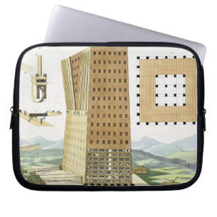 Tower of Demetrius Poliorcetes (336-283 BC) during Laptop Sleeve