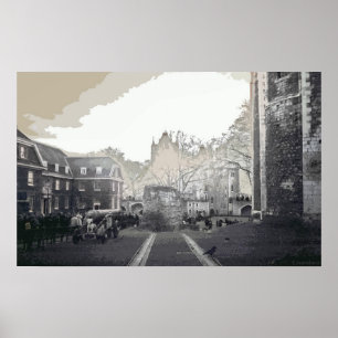 Tower of London By Alexandra Cook aka Linandara Poster