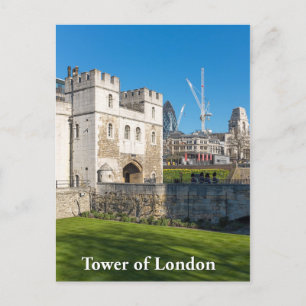 Tower of London, England UK Postcard