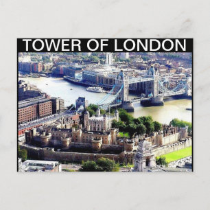 TOWER OF LONDON POSTCARD BY MOJISOLA A GBADAMOSI