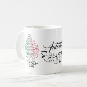 Tower of Pisa Italy for Souvenir Collectors Coffee Mug
