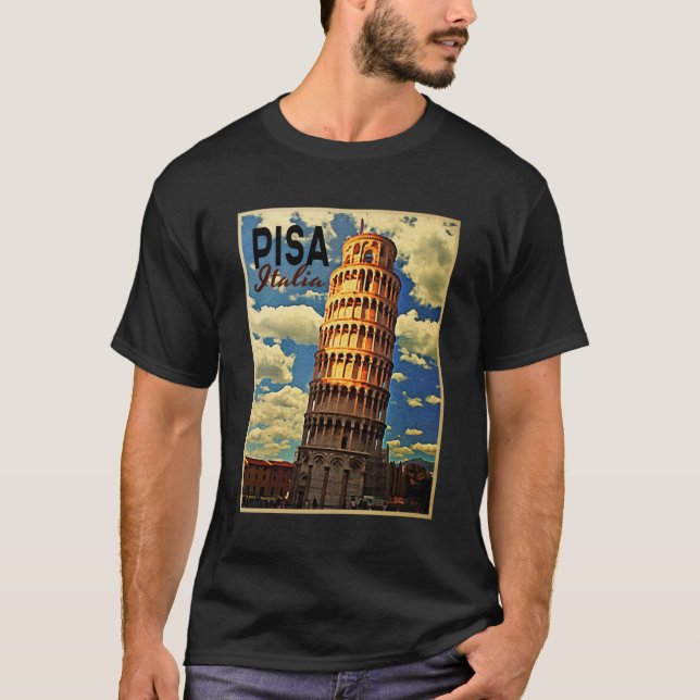 Tower Of Pisa ltaly T-Shirt (Front)