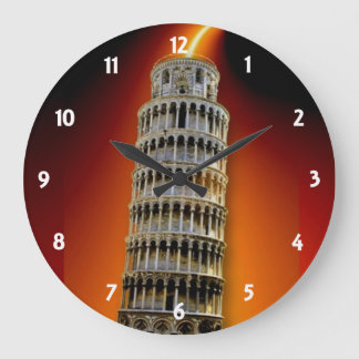 Tower of Pisa Wall Clock