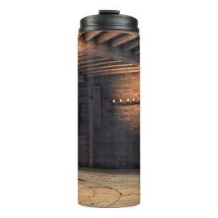 Tower rotunda candlelight candles thermal tumbler