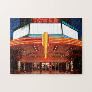 Tower Theatre, Sacramento, California Jigsaw Puzzle