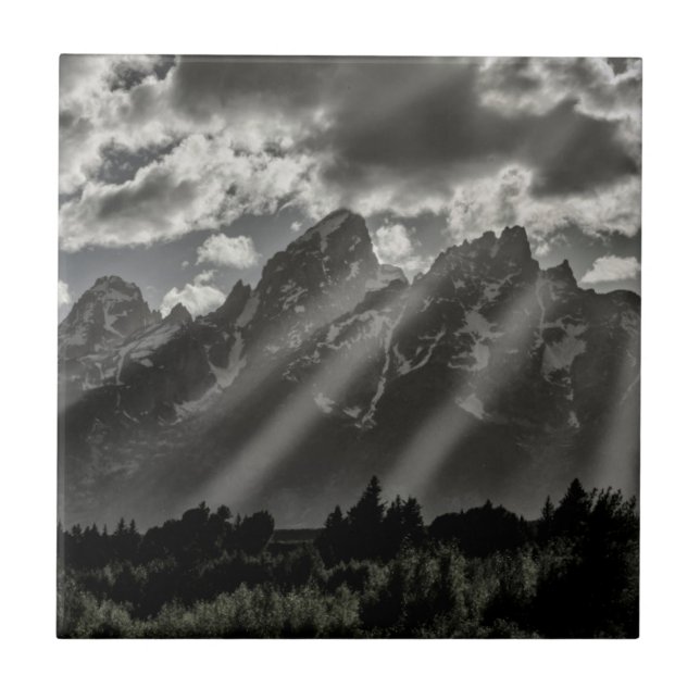 Towering And Distinctive Cathedral Group Ceramic Tile (Front)