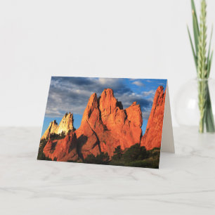 Towering Peaks, Garden of the Gods, Blank Inside Card